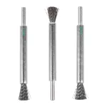MILWAUKEE SZCZOTKA DRUCIANA PĘDZELKOWA S6 12x20x120 STAL NIERDZEWNA KARBOWANA 0.3-3szt.