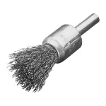 MILWAUKEE SZCZOTKA DRUCIANA PĘDZELKOWA S6 17x20x65 STAL NIERDZEWNA KARBOWANA 0.3-3szt.