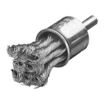 MILWAUKEE SZCZOTKA DRUCIANA PĘDZELKOWA S6 22x28x72 STALOWA WIĄZANA 0.35-3szt.
