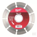MILWAUKEE TARCZA DIAMENTOWA SEGMENTOWA DU 125mm