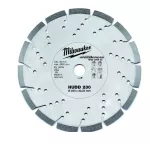 MILWAUKEE TARCZA DIAMENTOWA SEGMENTOWA HUDD 230mm MATERIAŁY TWARDE...