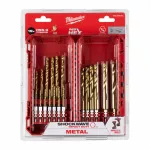 MILWAUKEE WIERTŁO METAL HSS-G TIN KPL.19 SZT.   HEX