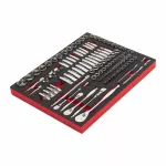 MILWAUKEE WKŁADKA PIANKOWA Z NASADKAMI I GRZECHOTKAMI 1/4",3/8",1/2"