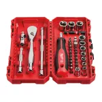 MILWAUKEE ZESTAW NASADEK 1/4" Z GRZECHOTKĄ 38szt.