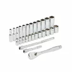MILWAUKEE ZESTAW NASADEK 28 szt. 1/4" Z GRZECHOTKĄ ###