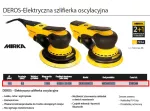 MIRKA DEROS 680CV  SZLIF. MIMOŚRODOWA 150 8.0  230W