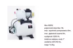 NAC HYDROFOR  800W ZBIORNIK 19L 3200l/h