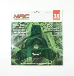 NAC TARCZA TNĄCA DO KOSY SPALINOWEJ 3Z/25,4/255