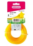 OREGON ŻYŁKA DO KOSY GWIAZDKA 2,4mm x 15m YELLOW STARLINE