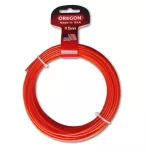 OREGON ŻYŁKA DO KOSY GWIAZDKA 2,7mm x 15m POMARAŃCZOWA