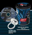 NORTON TARCZA.VULCAN 125 x 1,0 WIADERKO +UCHWYT DO TELEFONU 100szt. METAL/INOX