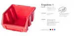PATROL ERGOBOX 1 NIEBIESKI 116 x 112 x 75