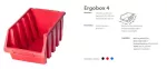 PATROL ERGOBOX 4 CZERWONY 204 x 340 x 155