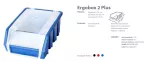 PATROL ERGOBOX PLUS 2 NIEBIESKI 118 x 161 x 75
