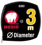 MEDID MIARA ZWIJANA 3m/7mm DIAMETER DO POMIARÓW ŚREDNIC