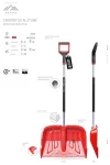 PROSPERPLAST ŁOPATA DO ŚNIEGU SNOWER 55 ALUTUBE