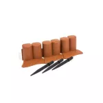 PROSPERPLAST PALISADA OGRODOWA 6 TERAKOTA 3,02m