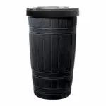 PROSPERPLAST POJEMNIK NA DESZCZÓWKĘ 265L CZARNY WOODCAN