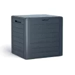 PROSPERPLAST SKRZYNIA OGRODOWA 140L WOODEBOX - ANTRACYT