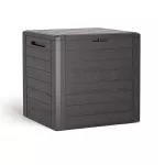PROSPERPLAST SKRZYNIA OGRODOWA 140L WOODEBOX - UMBRA