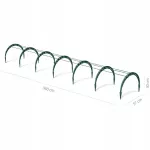 PROSPERPLAST TUNEL FOLIOWY IFLT2 360x57x30cm 4162g ZIELONY LEŚNY