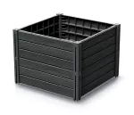 PROSPERPLAST WARZYWNIAK-RABATA OGRODOWA BASE PLANET 61,8x61,8x46cm ANTRACYT