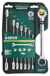 SATA KLUCZ PŁ-OCZ. 8szt.Z PODW.GRZECH. 8-19mm
