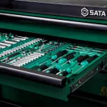 SATA WÓZEK WARSZTATOWY 7-SZUF. ST95113G PRO ZIELONY 299cz.