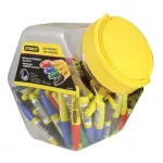 STANLEY MARKER FINE TIP MINI MIX 72szt