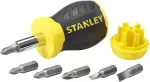 STANLEY WKRĘTAK MULTIBIT KRÓTKI + 7KOŃC.