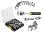 STANLEY ZESTAW KLUCZY  18szt. 3/8" MODUŁ PRO-STACK......