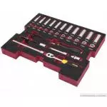 STANLEY ZESTAW KLUCZY  48el.  1/4" WKŁADKA PIANKOWA DO T-STACK
