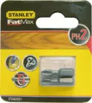STANLEY KOŃCÓWKA PH2 x 25mm /2szt.