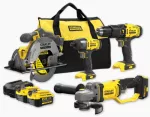 STANLEY ZESTAW V20 SFMCK469M2 2x4,0Ah TORBA