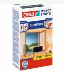 TESA MOSKITIERA OKIENNA CZARNA 1,3 x 1,5 m COMFORT
