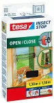 TESA MOSKITIERA OKIENNA ZWIJANA CZARNA 1,3m x 1,5m