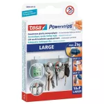 TESA PLASTRY POWERSTRIPS LARGE 10szt 2kg /BIAŁE