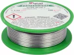 CYNA BEZOŁOWIOWA Z TOPNIKIEM SZPULA   1.5mm  100g  Sn99,3Cu0,7