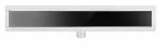 FALA ODPŁYW LINIOWY WET DRY BLACK GLASS 80 CM