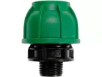 FLO ZŁĄCZKA DO RUR PE GZ 32mm x 3/4 DO INSTALACJI WODNYCH.."