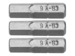 STHOR BITY 1/4"x25 mm HEX H6 3szt.