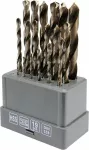 STHOR WIERTŁO METAL BIAŁE KPL.19szt. /1,0-10,0/