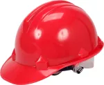 VOREL KASK OCHRONNY CZERWONY HDPE