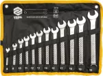 VOREL KLUCZ PŁASKO-OCZKOWY  12szt(6-22)CV ETUI SATYNA