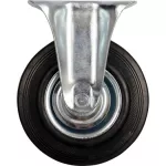 VOREL KOŁO STAŁE Z CZARNĄ GUMĄ 160mm