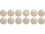 VOREL PODKŁADKI PIANKA PLASTIK 18MM BIAŁE 12szt...