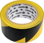 VOREL TAŚMA OSTRZEG. (CZARN-ŻÓŁTA). 48mm x 33m KLEJĄCA
