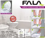 FALA DESKA WC WOLNOOPADAJĄCA D-P WYPINANA