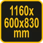 VOREL BIURKO WARSZTATOWE 1160x600...........