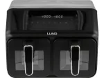 LUND FRYTKOWNICA BEZTŁ. 2200W 4L+4L CZARNA